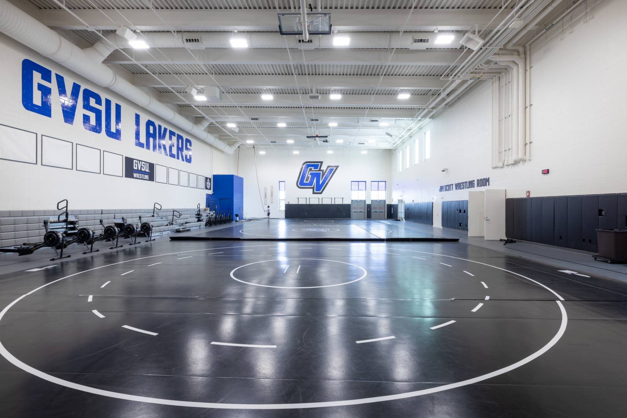 Harris Family Athletic Complex Wrestling Mats